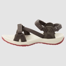 Jack Wolfskin Sandal Lakewood Ride with Neoprene Padding Brown Women